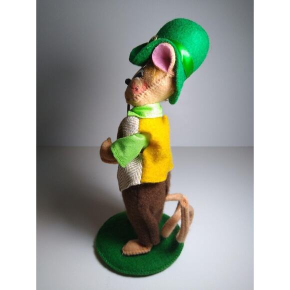 ANNALEE Irish St Patrick's Day Dressed Mouse Doll 9" Christmas Gift Idea - Picture 5 of 8